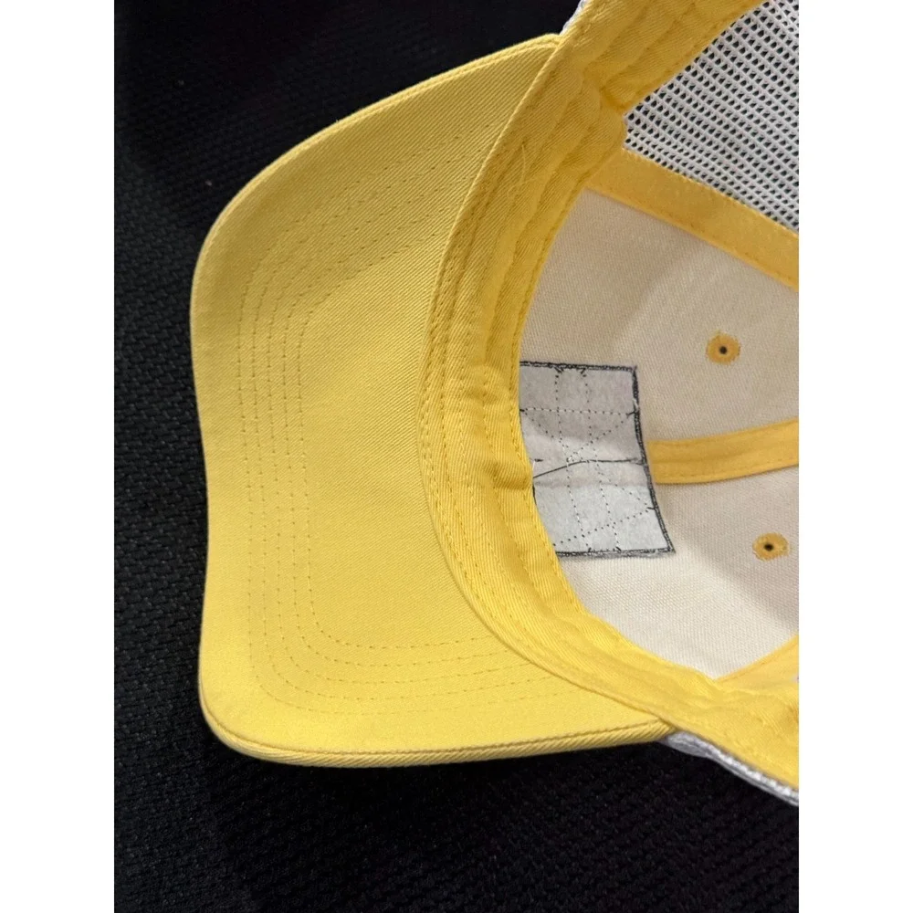 Gills N Game Trucker Cap Men's One Size Yellow Cotton Bluefin Tuna Patch Hat